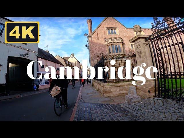 Cambridge, England - 4K Walk