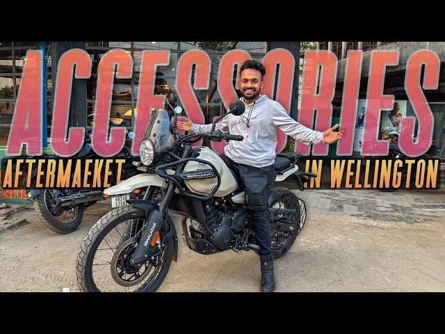 Himalayan 450 Aftermarket Accessories | Crash Guard Windshield | Wellington Bike Market Kolkata