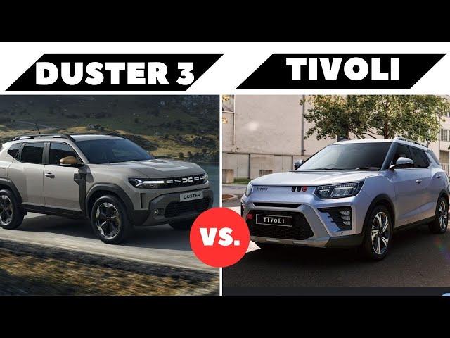 Dacia Duster 3, SsangYong Tivoli și MG ZS: Ce Alegem?