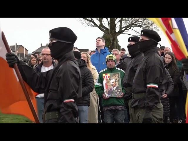 Protest marks Northern Ireland accord anniversary