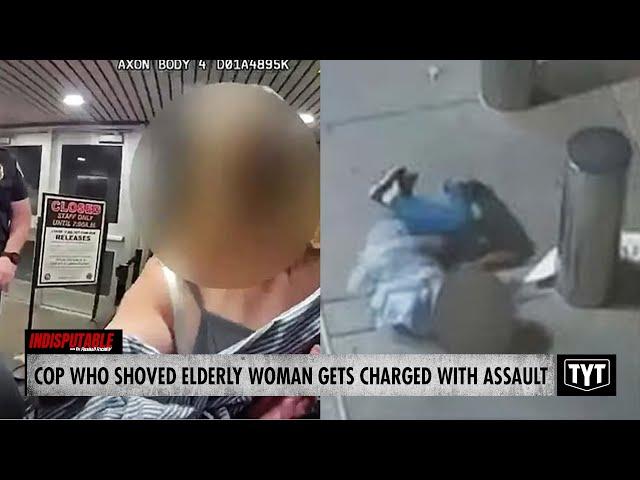 UPDATE: Bully Cop Who Shoved Elderly Woman To Ground Faces Assault Charges