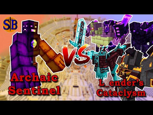 Archaic Sentinel (Astemir's Forestcraft) vs L_ender's Cataclysm  | Minecraft mob battle