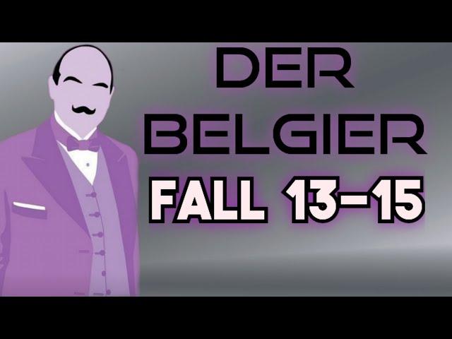 DER BELGIER   FÄLLE 13-15   #krimihörspiel  #retro    KLAUS HÖHNE