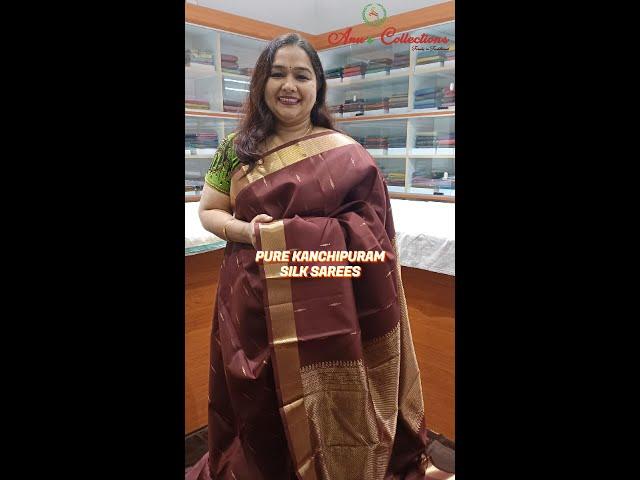 Pure Kanchipuram Silk Sarees | 28-Feb-2025 | AnuSCollections