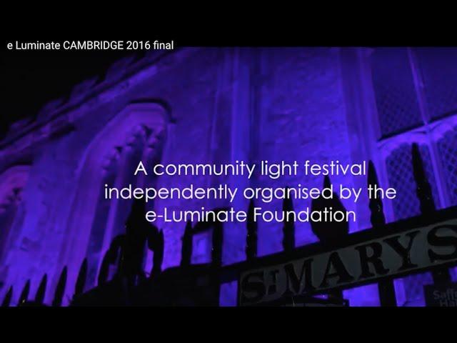 e-Luminate Cambridge: 2016 impact report