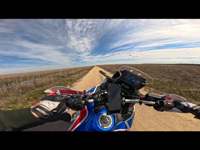 Africa Twin 1100 Close Call