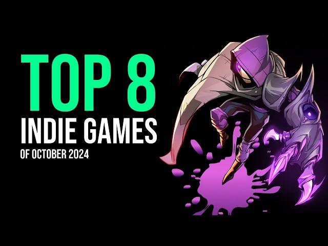 Top 8 NEW Indie Games out this October 2024!