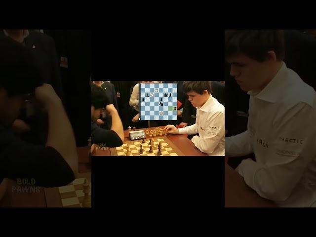 Hikaru's Speed V/S Magnus's Calculation #chess #hikarunakamura #magnuscarlsen