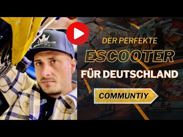 Der perfekte E Scooter für den Deutschen Markt   in Kooperation mit den Survival Masters