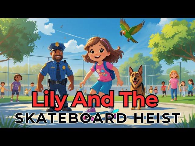 Lily and the Skateboard Heist | English Story | Bedtime stories for kids