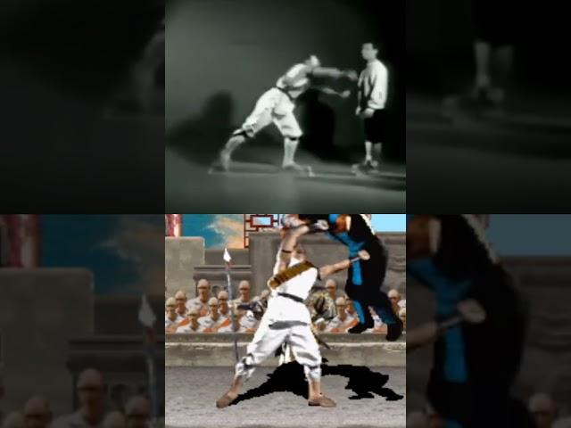 Original Mortal Kombat move reference footage #mortalkombat #gaming #behindthescenes #shorts