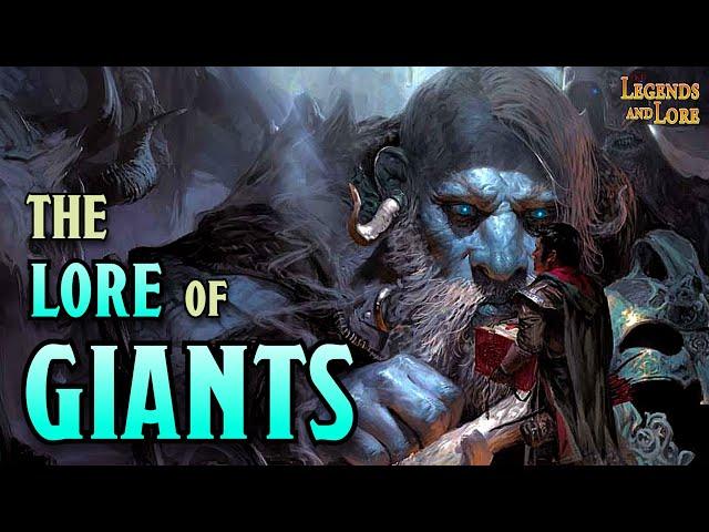 The Lore of Giants | D&D Legends and Lore