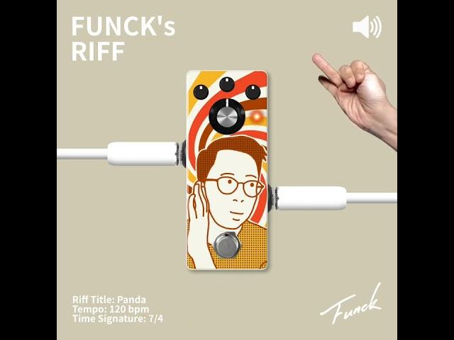 Music NFT - Funck's Riff - Panda - Pedal 7 | OURSONG