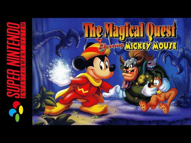 [Longplay] SNES - The Magical Quest: Starring Mickey Mouse [100%] (4K, 60FPS)