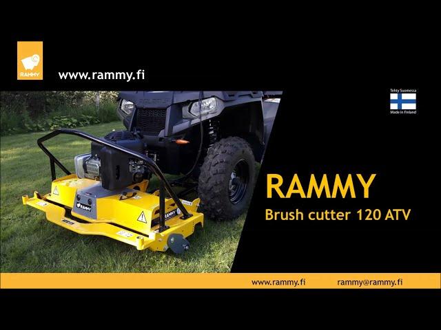 Rammy Brush cutter 120 ATV PRO 2021