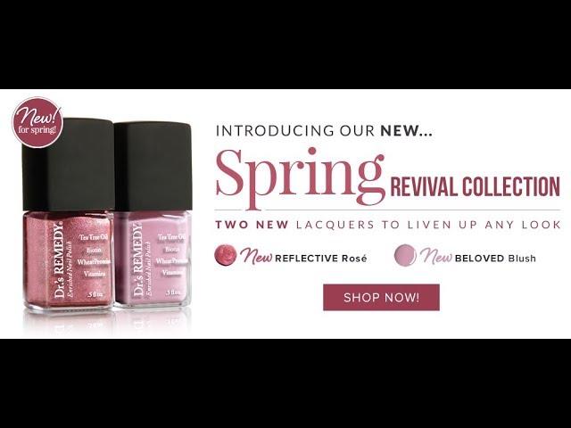 Nail Art Using Dr.'s REMEDY Spring Revival Duo