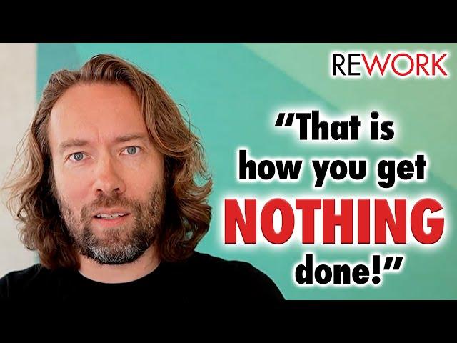 Stop trying to multi-task! - REWORK podcast