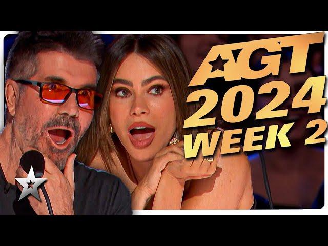 America's Got Talent 2024 ALL AUDITIONS | Week 2