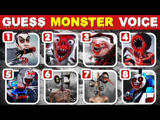 Guess the Eat MONSTER'S VOICE - Eater Monster | Coffin Dance Meme