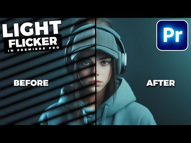 How To REMOVE Light FLICKERING In Premiere Pro