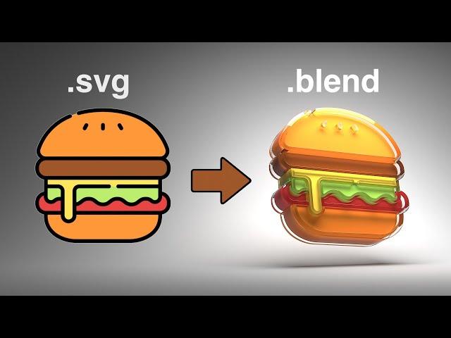 Tutorial: Rendering 2D Icons as 3D Objects in Blender