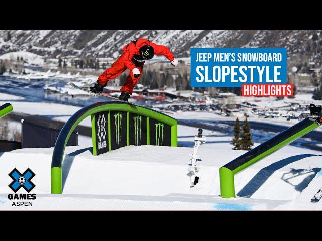 Jeep Men’s Snowboard Slopestyle: HIGHLIGHTS | X Games Aspen 2022