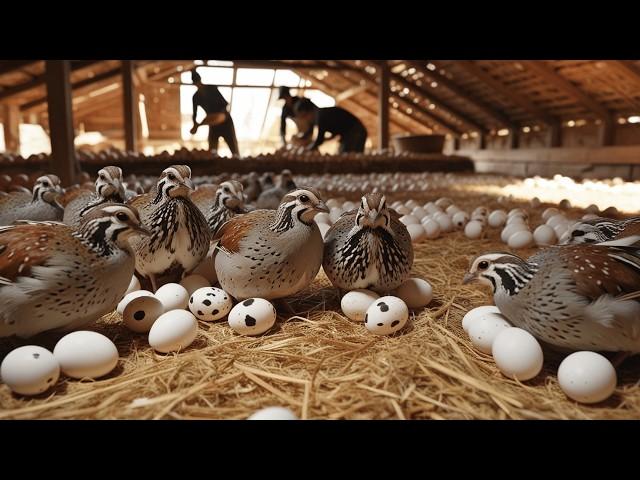 Quail Farming - Raising Organic Quail for Eggs - Poultry Business.