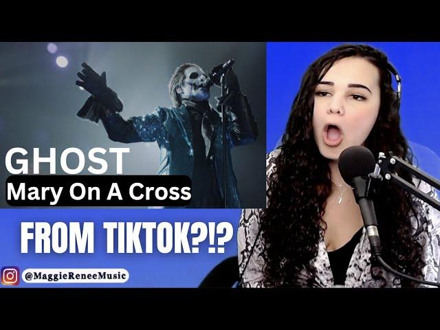 My face when I finally realized... Ghost - Mary On A Cross Reaction