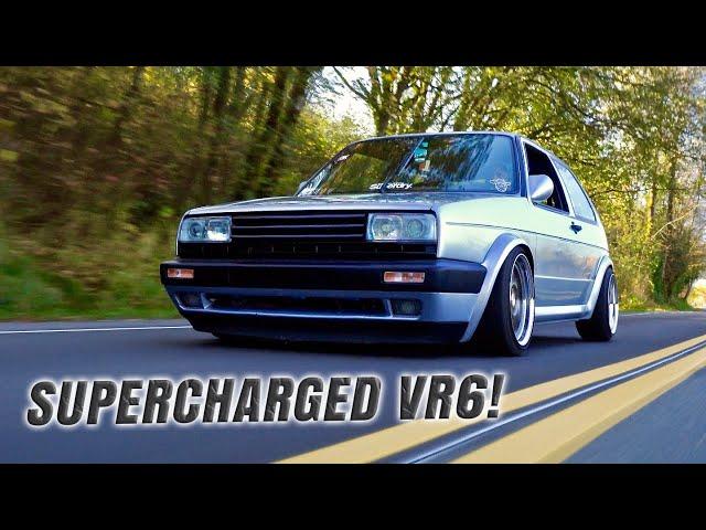 This VR6-Swapped VW Mkii GTI is why Modern Euro Hatches are Hated!