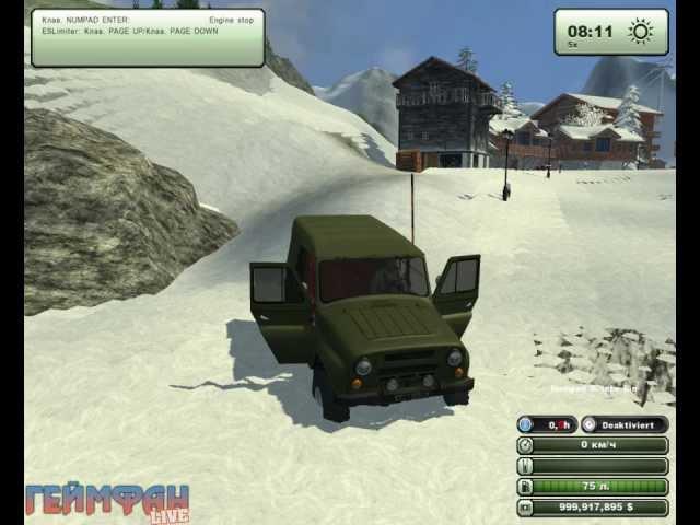 Скачать бесплатно Мод военного Русского уаза 469 для игры  Farming Simulator 2013 геймфан.рф