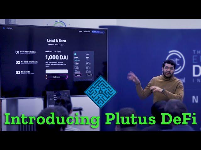 Introducing Plutus DeFi - Ali Hararwala, & Paresh Masani - Ethereum London