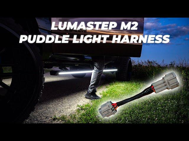 Boost Auto Lumastep M2 Puddle Light Harness Installation Guide | Powered Light Up Running Boards