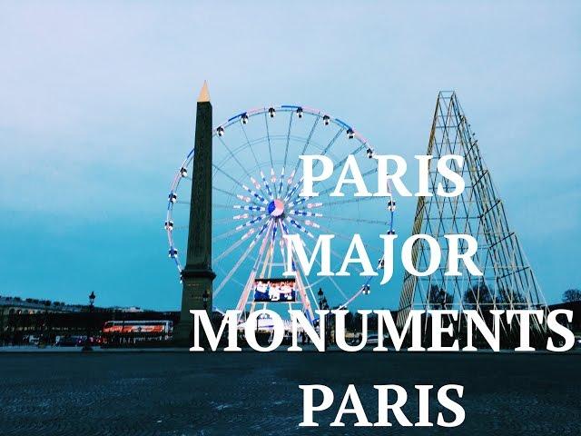 PARIS MAJOR MONUMENTS IN 20 MINUTES