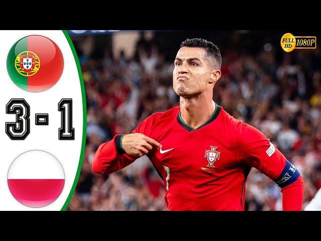 Portugal vs Poland 3-1 Highlights & All Goals 2024 HD