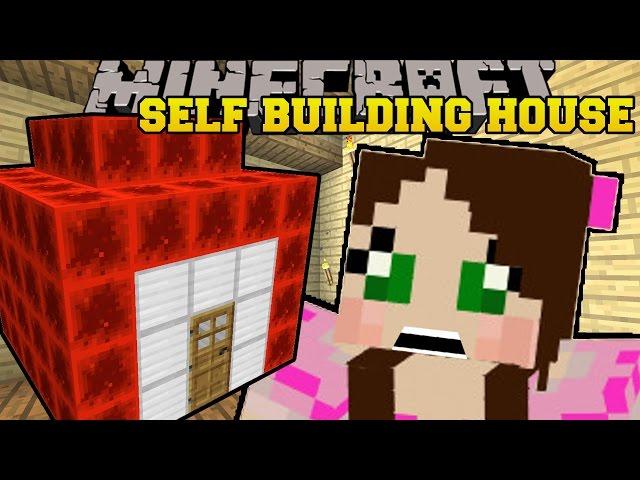 Minecraft: SELF BUILDING REDSTONE HOUSE!! - CURSE OF THE PUMPKIN PRINCE - Custom Map [2]