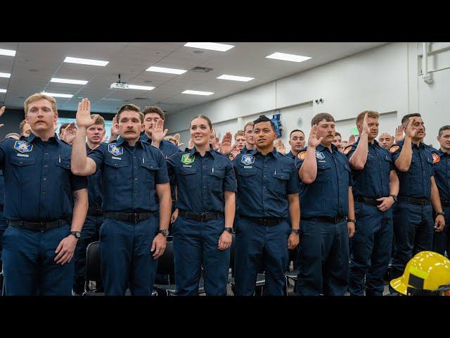 Unified Fire Authority Recruit Class 56 Graduation Ceremony