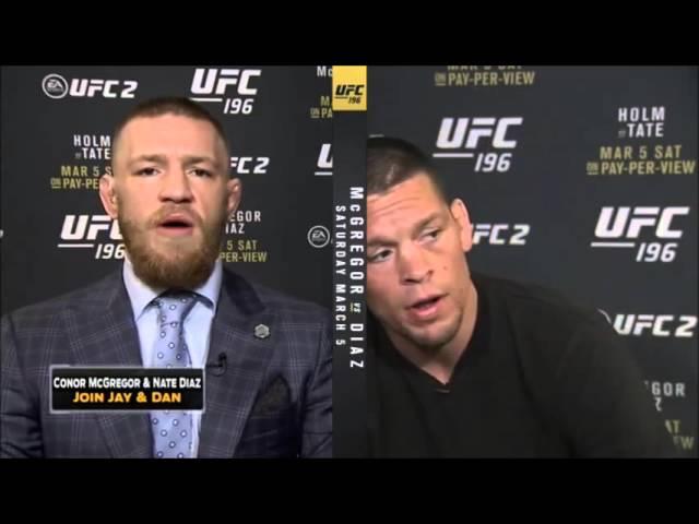 Nate Diaz doesn't know what a gazelle is