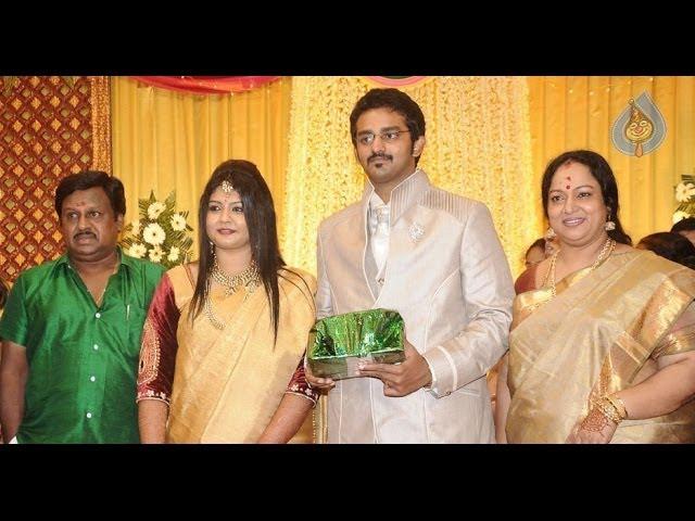 Tamil Celebrities at Ramarajan and Nalini's Son Arun Wedding Reception | Vaiyapuri, Delhi Ganesh