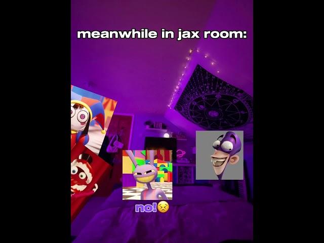 The Amazing Digital Circus Fanboy Attacking By Jax No Shower Pt2