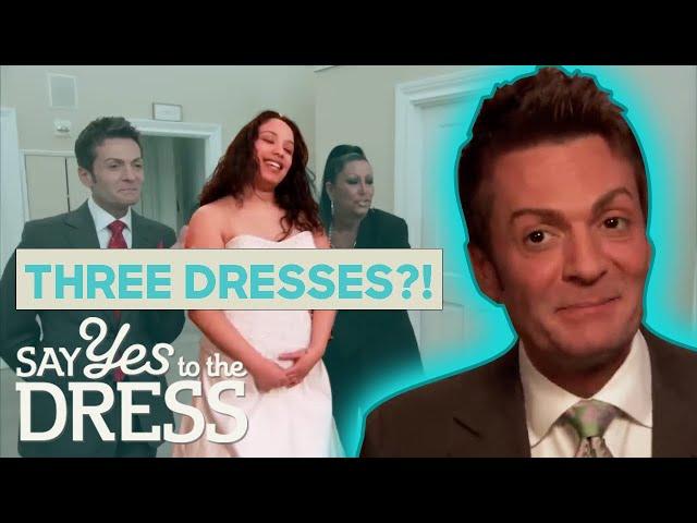 Bride Wants THREE Wedding Dresses! | Say Yes To The Dress