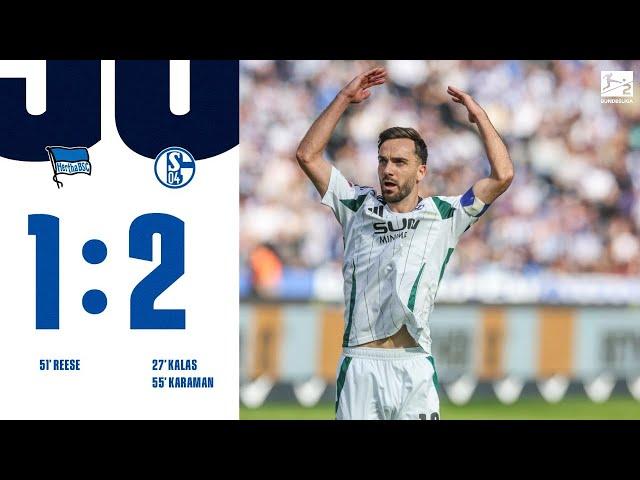 Hertha BSC - FC Schalke 04 1:2 Hightlights | 2. Bundesliga - 2024/2025