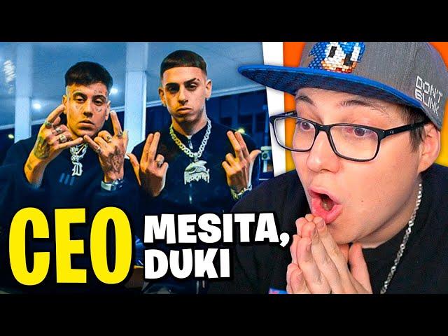 BOFFE REACCIONA a MESITA, DUKI: "CEO"