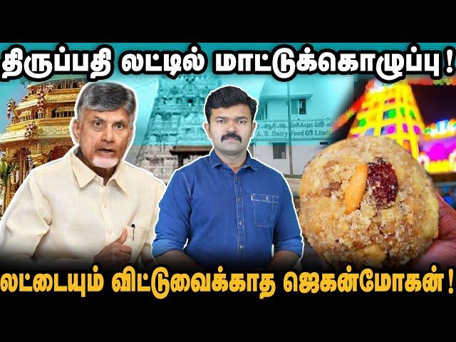 திருப்பதி லட்டில் பன்றி & மாட்டுக் கொழுப்பு | நெய்யுக்கு பதிலாக மீன் எண்ணெய் | லட்டில் நடந்த ஊழல் |