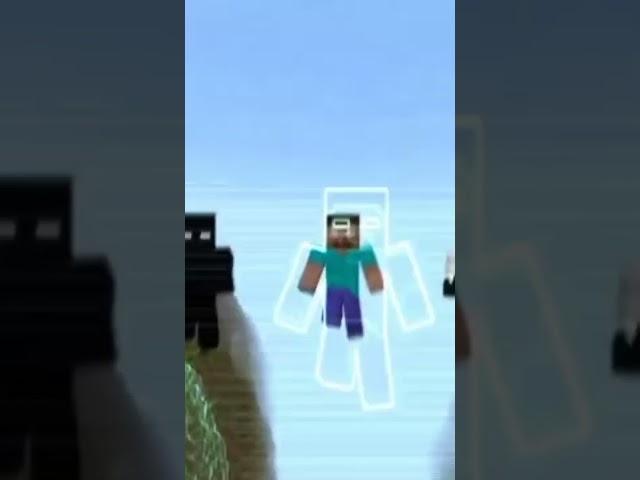 Herobrine  #shorts #minecraft #animation