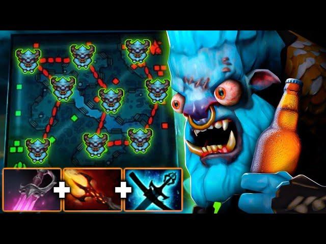 57 Kills Spirit Breaker Dagon + Khanda One Shot | Dota 2 Gameplay