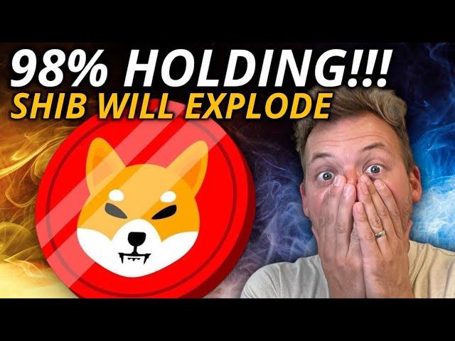 SHIBA INU - 98% OF HOLDERS ARE LONG TERM!!! SHIB PRICE CAN EXPLODE!