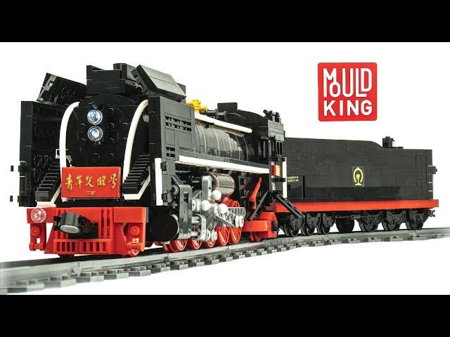 Mould King 12003 Locomotive Building Blocks Bricks Train Set Unboxing & Review