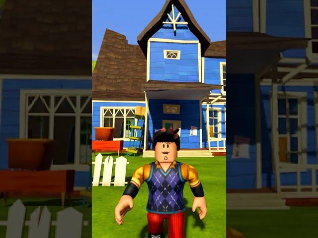 ROBLOX NEIGHBOR VS HELLO NEIGHBOR JUMPSCARE NEIGHBOR
