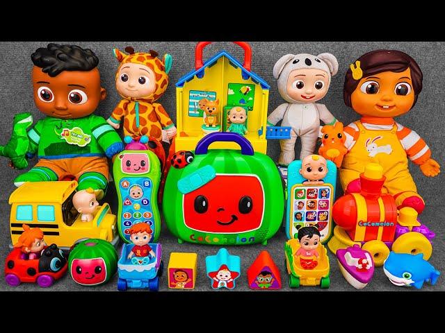 108 Minutes Satisfying Unboxing COCOMELON Toys Collection Playset ASMR  Coco ASMR Tin (NO TALKING)