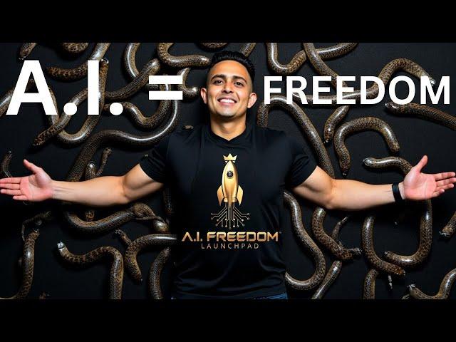A.I. Freedom Launchpad is here! Copy my A.I. Course + Get 100% Profits